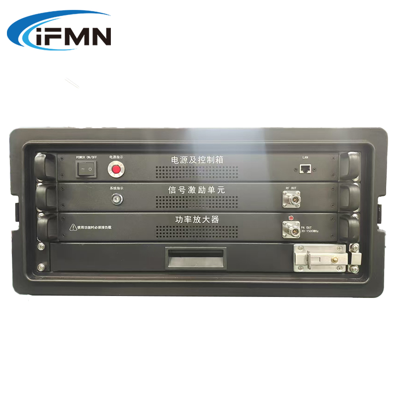 IFMN TXMN-BLSM1 四通道短波超短波通信信号模拟器  1.5MHz～30MHz 20W功放 玻璃钢棒状天线